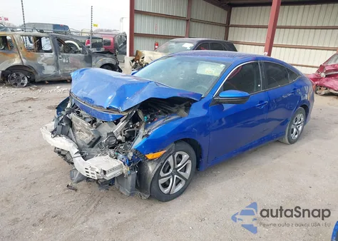 2017 Honda Civic Lx z USA, uszkodzony, nr VIN 19XFC2F52HE029664